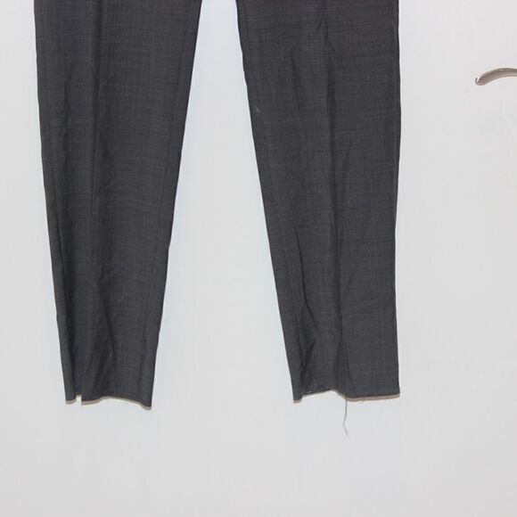 TED BAKER Dark Gray Wool Men  Dress Pants Size 31R - Picture 6 of 13